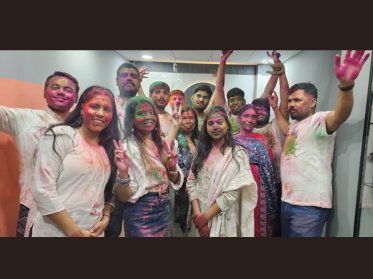 Holi-party